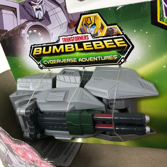 Hasbro Transformers Cyberverse Adventures Megatron Fusion Mega Shot NEW - Picture 5 of 6